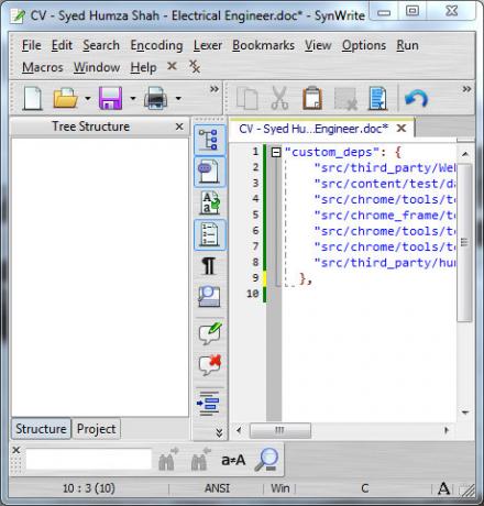 SynWrite: Not Almak ve Programlama Kodlarını Düzenlemek için Not Defteri Alternatifi synwrite