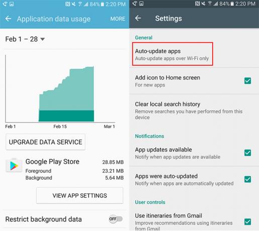 Bireysel Android Uygulamaları için Veri Kullanımı Nasıl İzlenir AndroidData1