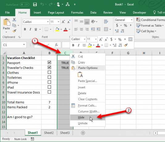 excel'de profesyoneller gibi bir kontrol listesi nasıl oluşturulur