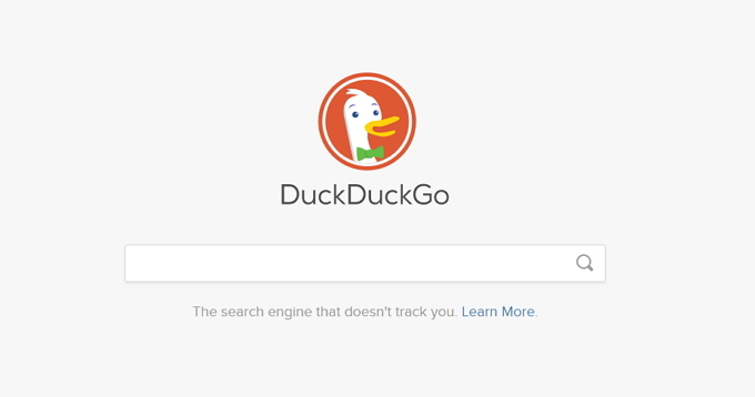 Online Güvenliğinizi Artırma ve Gizliliğinizi Koruma Komple Kılavuzu DuckDuckGo Screenshot