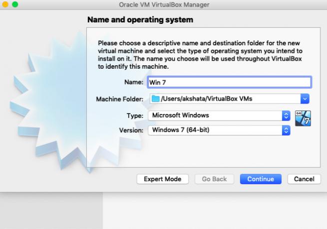 Mac'te VirtualBox ile Windows'u kurma