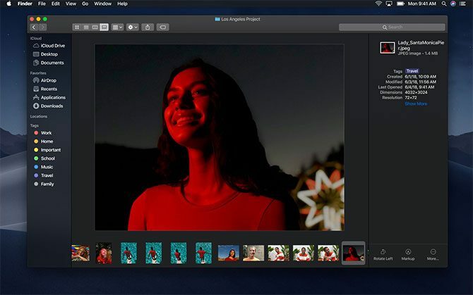 macOS 10.14 Mojave Gallery Görüntüle