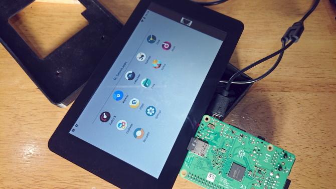 Montajdan önce Raspberry Pi tabletinizi Android ile test edin