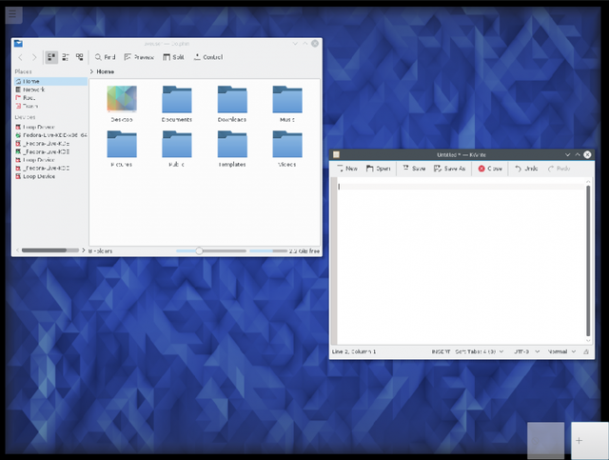 LinuxShortcuts-KDE-Pencere-Izgara