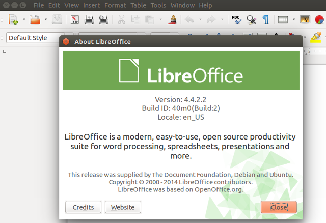 ubuntu canlı libreoffice