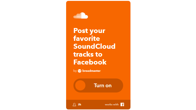 Ultimate IFTTT Kılavuzu: Web'in En Güçlü Aracını Pro 39IFTTT Gibi Kullanın SoundcloudLIkesToFB