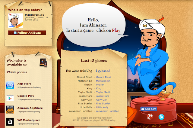 şaşırtıcı-sanrılama-Akinator