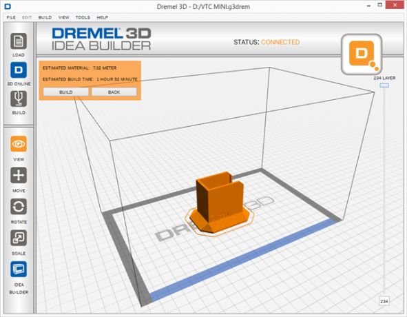 dremel baskı 3d tasarım