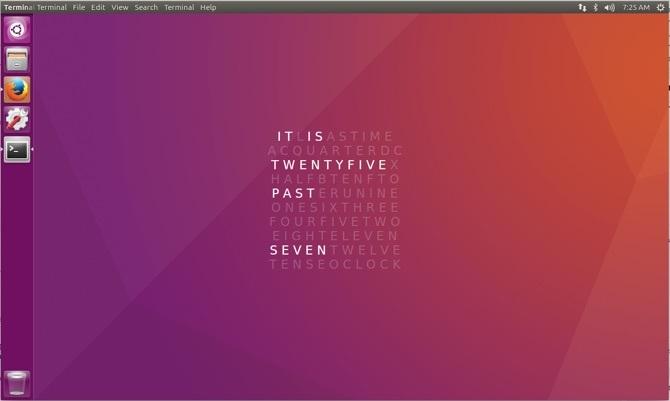 Conky kullanarak Ubuntu üzerinde kelime saati