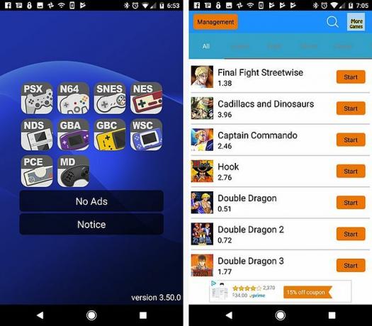 Android'de arcade oyunları