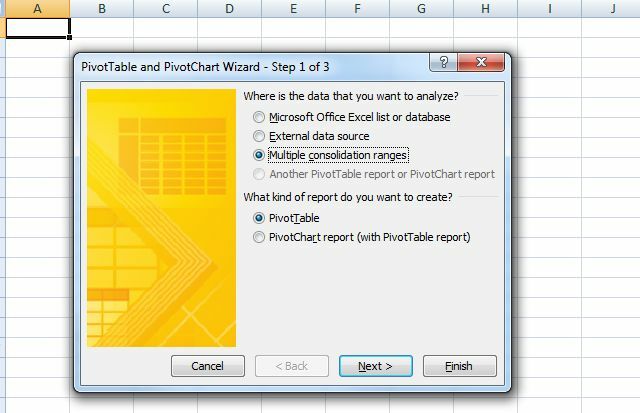 web sorgu excel10