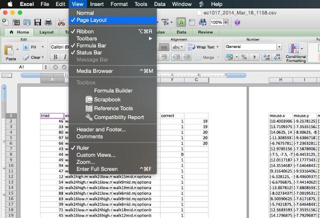 excel-düzen-görünüm