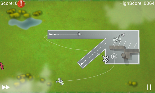 Gökyüzü ve Kara Uçaklarını Hava Kontrollü Güvenle Kontrol Edin [Android 1.6+] aircontrol oynanışı