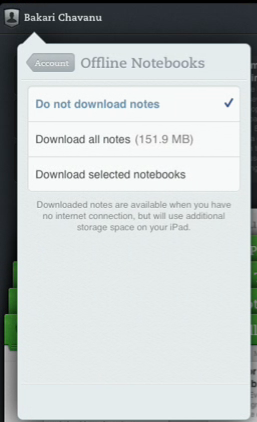 evernote uygulaması iphone