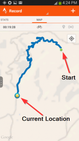 3 Strava - Takip Et ve Analiz Et - Kayıt Etkinliği - Harita