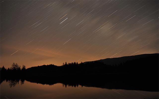 Gece gök fotoğrafçılık pozlama