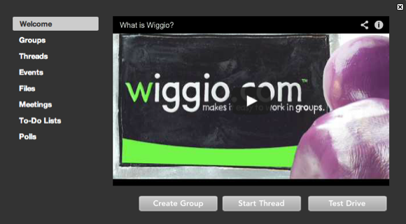 wiggio grup uzayları