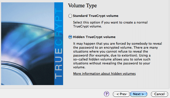 TrueCrypt 7 3 gizli birim ile Gerçekten Gizli Bir Bölüm Nasıl Oluşturulur