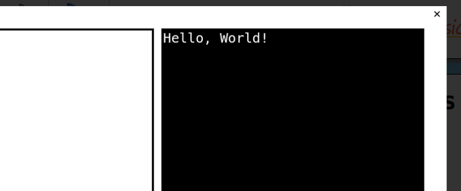 Temel Hello World Script çıktısı