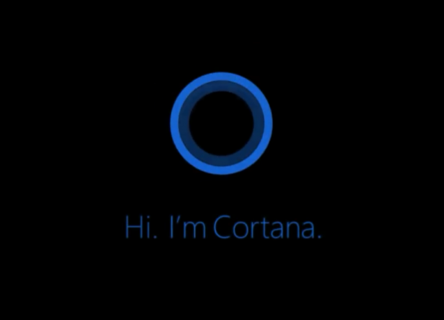 Cortana-ekran görüntüsü