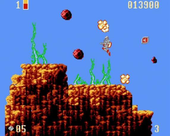 Steam Link'te NES emülatörü üzerinde çalışan Super Turrican