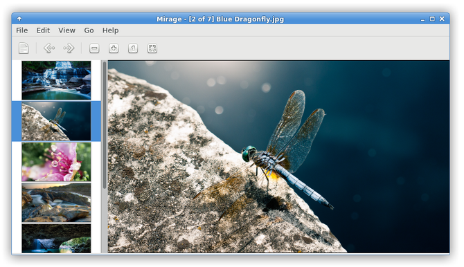 Hafif Linux Yazılımı - Mirage Image Viewer