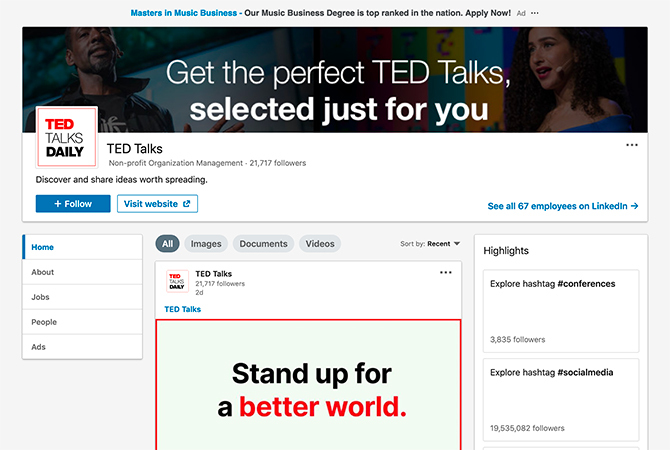 Ted Talks Daily'yi LinkedIn'de takip edin