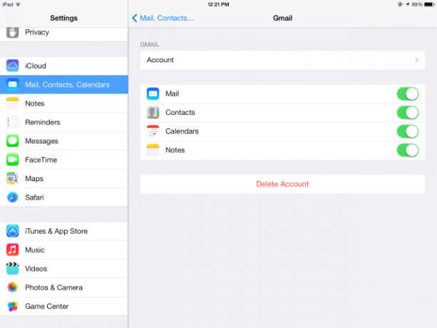 ipad-ios-7'de google-hesap-senkronizasyon-ayarları