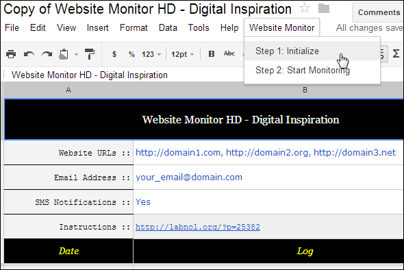 web sitesi uyarıları