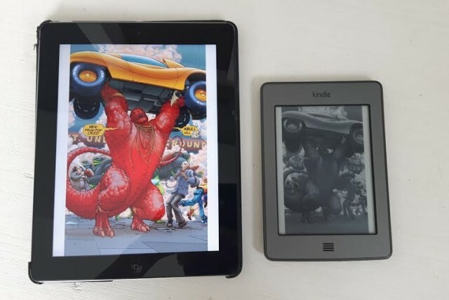 iPad ve Kindle karşılaştırıldığında