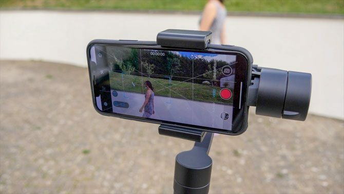 Yi Smartphone Gimbal: İpeksi Pürüzsüz Görüntüleri, ancak yi gimbal uygulaması 670x377 üzerinde daha iyi nesne izleme olabilir