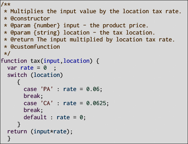 Tablolar-JSDOC-xmaple