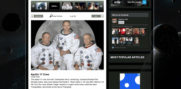 Neil Armstrong ve Apollo 11 hakkında bilgi edinin Web'de Aya İniş spacecom apollo 11