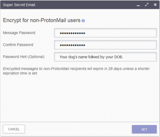 ProtonMail E-posta Şifreleme İşlemi Oluştur