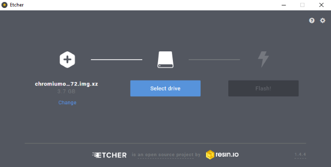 Raspberry Pi işletim sisteminizi kurmak için Etcher kullanın