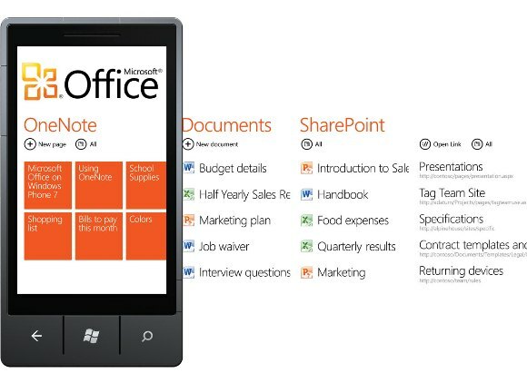 Windows Phone'da MIcrosoft Office kullanın