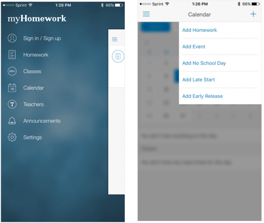 myhomework iphone uygulaması