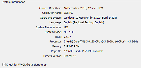 dxdiag-sistem-info