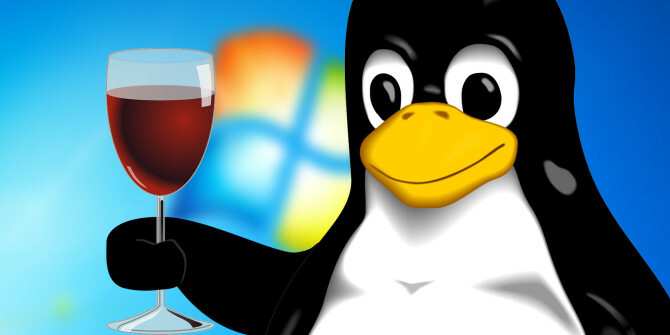 linux şarabı