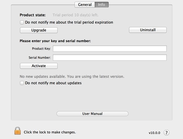 Paragon NTFS Mac OS X için Paragon tercihlerini gözden geçirme1 xn