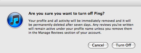 İTunes'da [Mac ve Windows] Ping'i Devre Dışı Bırakmanın İki Basit Yolu Emin misiniz?