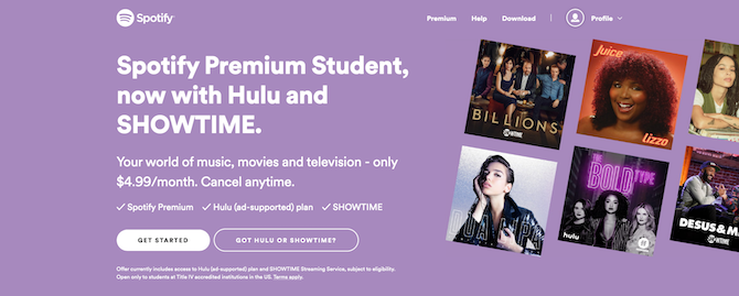 Spotify Premium Öğrenci