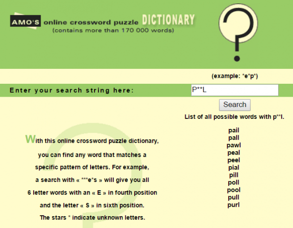 Her Durum için 13 Eşsiz Çevrimiçi Sözlük AmosCrosswordDictionary web