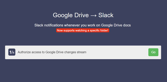 Google Drive'ı Slack ile entegre edin