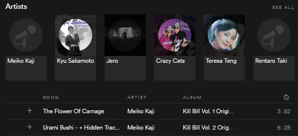 Spotify'da Enka Türü