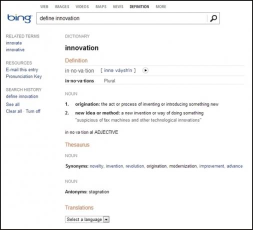 bing hakkında iyi şeyler