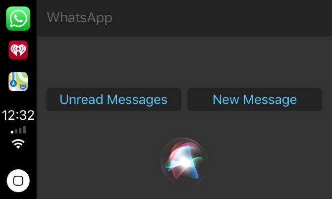 Apple CarPlay WhatsApp