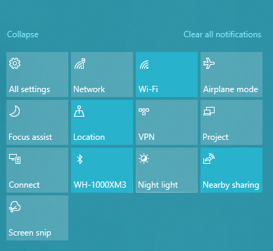 Windows 10 Uçak Modu