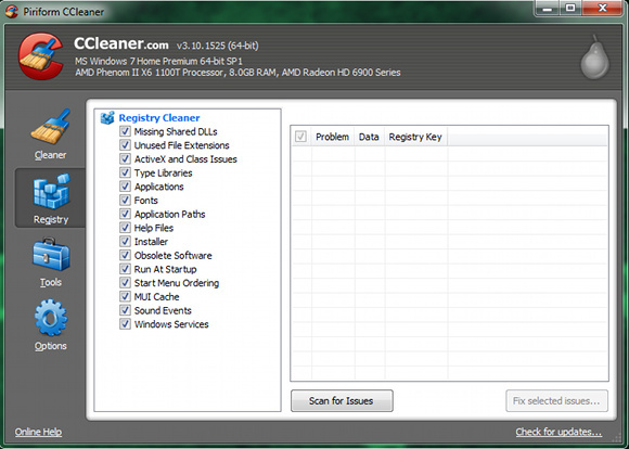 ccleaner yazılımı