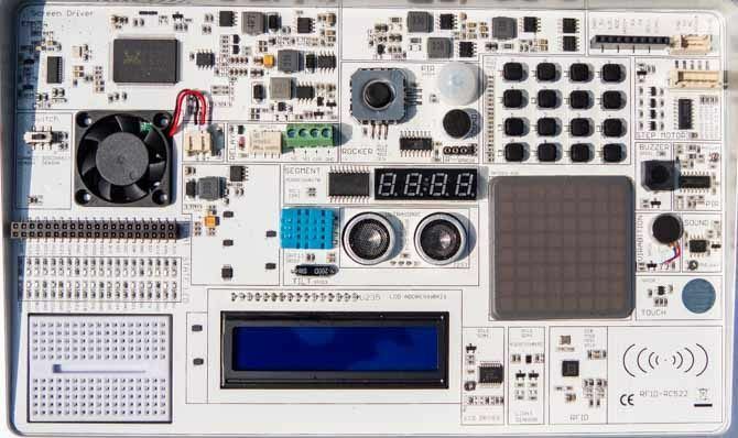 crowpi2 elektronik atölyesi yakın çekim